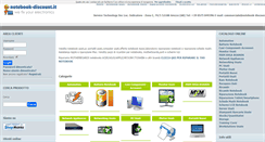 Desktop Screenshot of notebook-discount.it